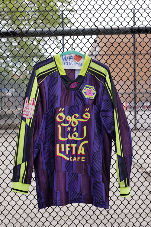 Long Sleeve Lifta Football Jersey Club